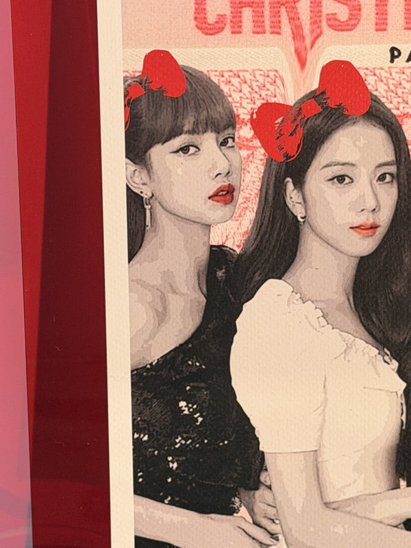 Death NYC BLACKPINK Christian Dior Paris Signed Numbered LTD 100 FRAMED K-Pop