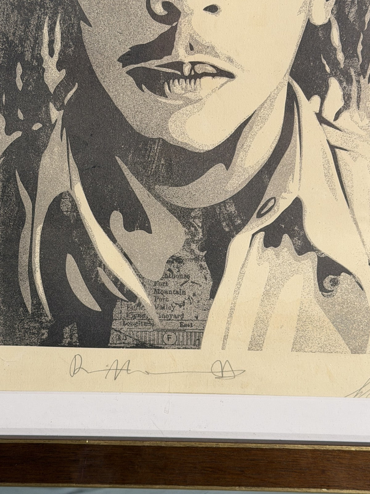 Shepard Fairey Bob Marley Signed Numbered Screen Print 2014 OBEY Framed #11