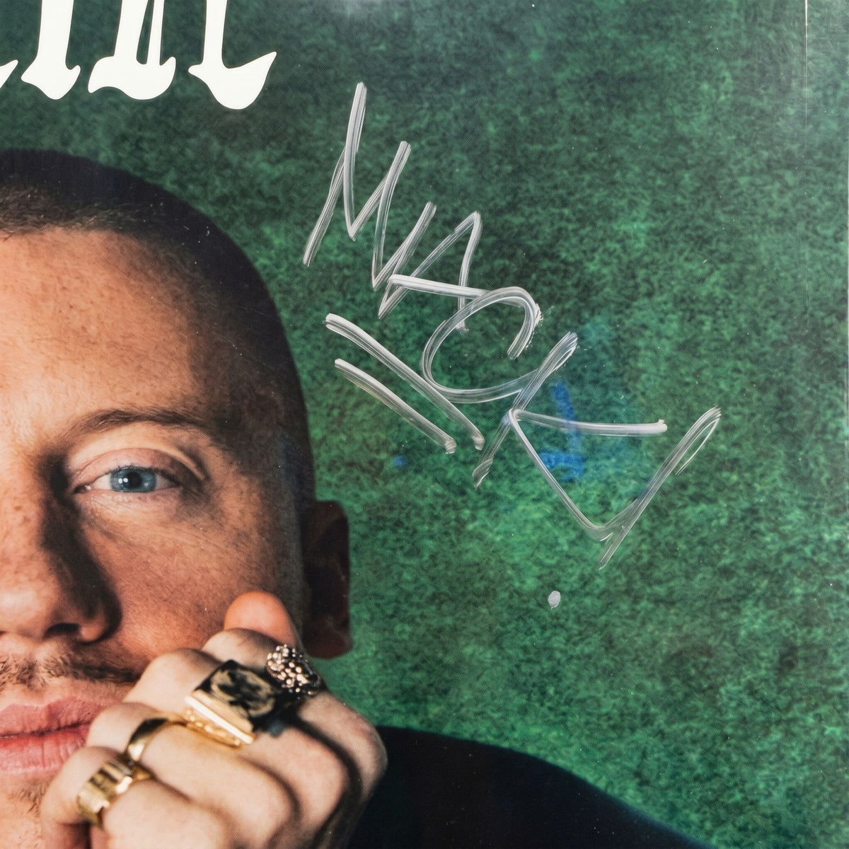 Macklemore Signed BEN Red Vinyl LP – Limited Edition 2-LP with COA, 2023