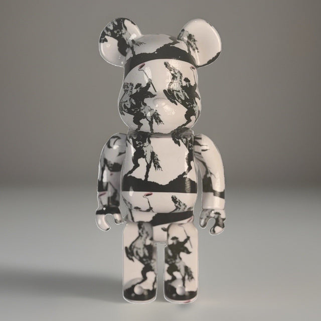 BE@RBRICK Brandalism Sync Banksy Medicom Toy Art Figure du-al.io Authenticated