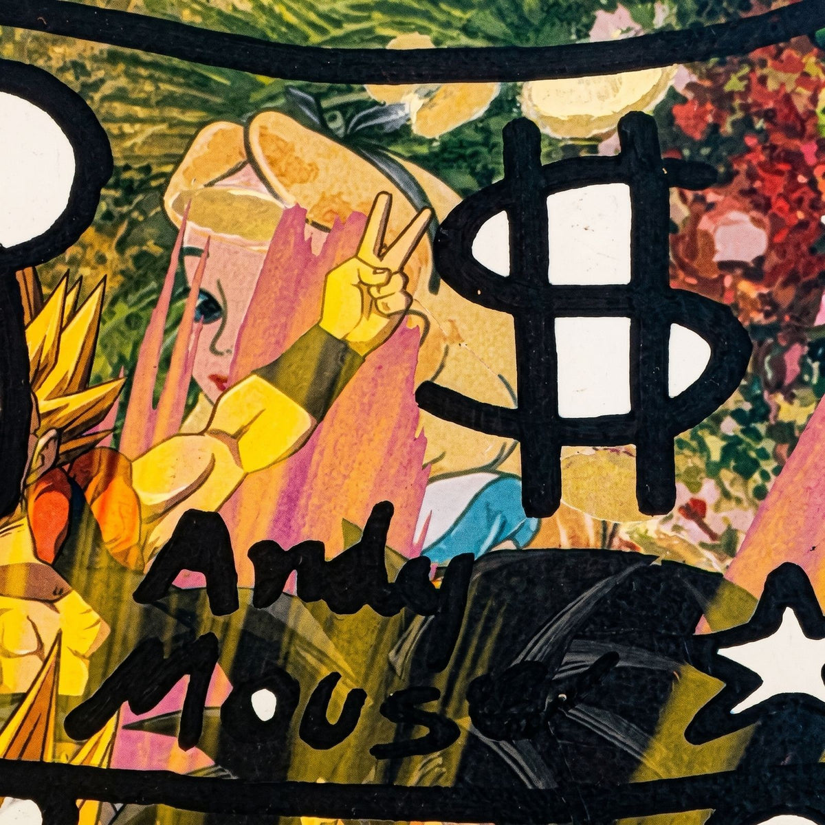 Death NYC — Haring Andy Mouse x Dragon Ball Z Signed X/100