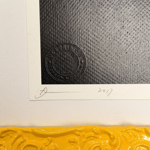 Death NYC Jimi Hendrix Dom Perignon 2017 H/C Artist Proof Signed Print COA