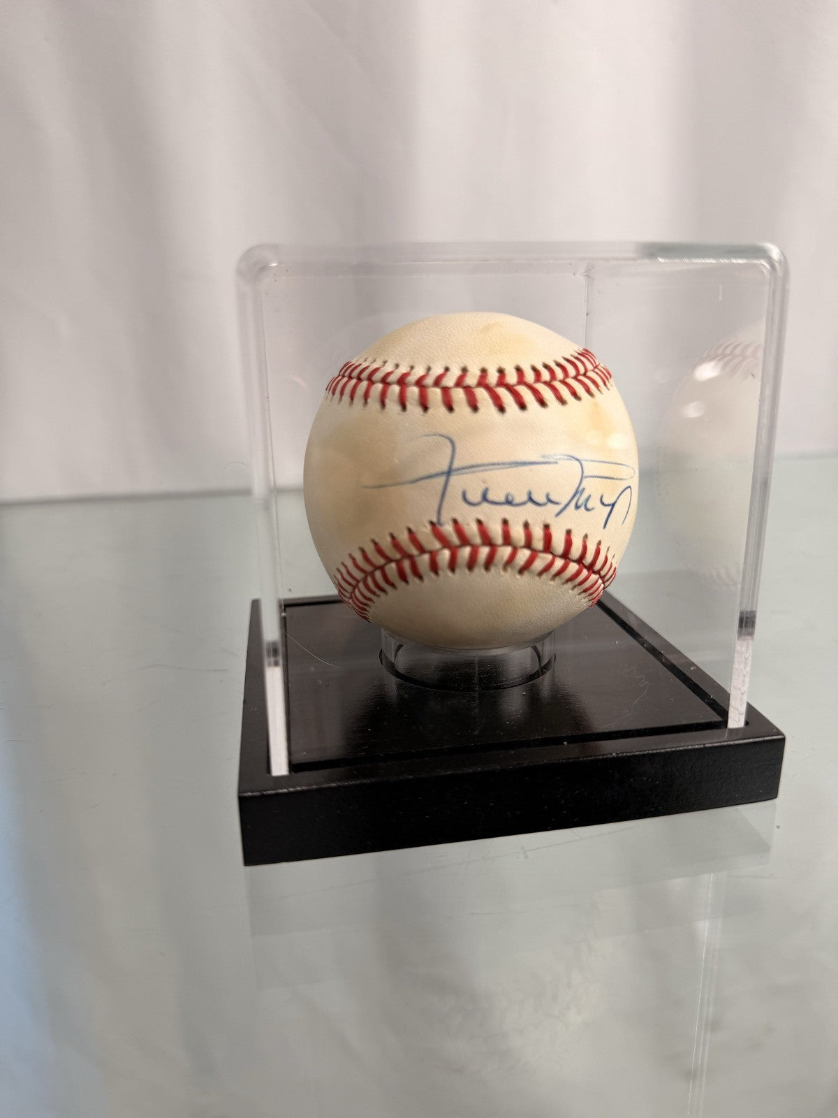 Willie Mays Signed Autographed Baseball JSA LOA Official National League