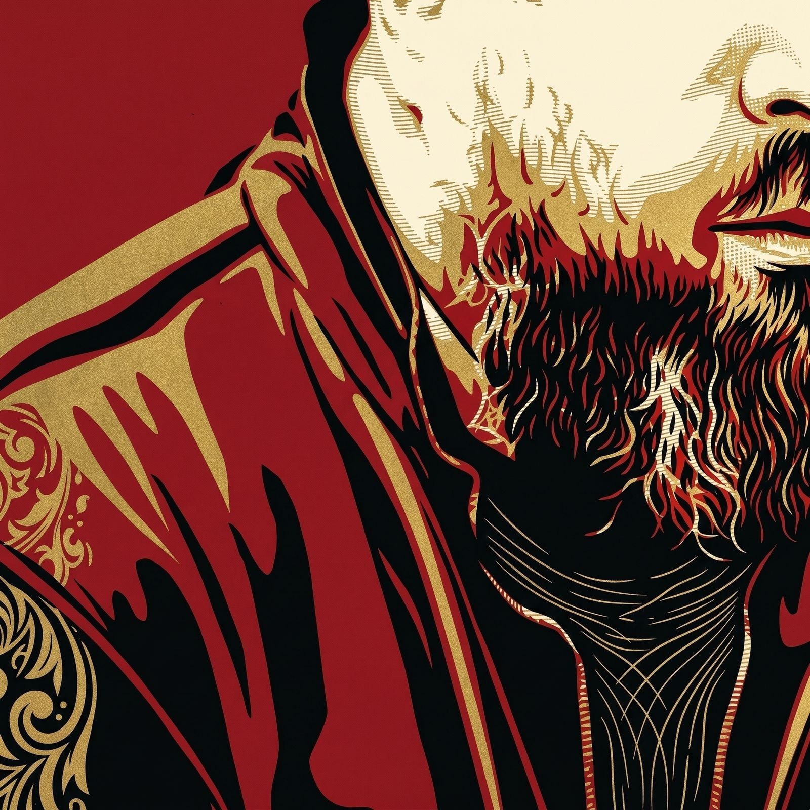 Shepard Fairey OBEY Ai Weiwei Cost of Expression 2014 Signed /375 Screen Print