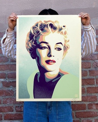 Shepard Fairey Marilyn Sunset Signed Numbered Screen Print OBEY 2026 Edition 500