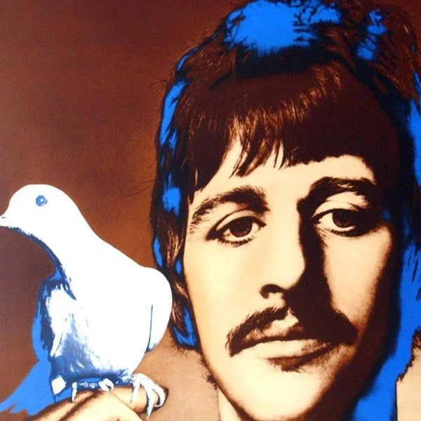 Richard Avedon Ringo Starr Beatles 1967 Stern Poster Linen Backed Original