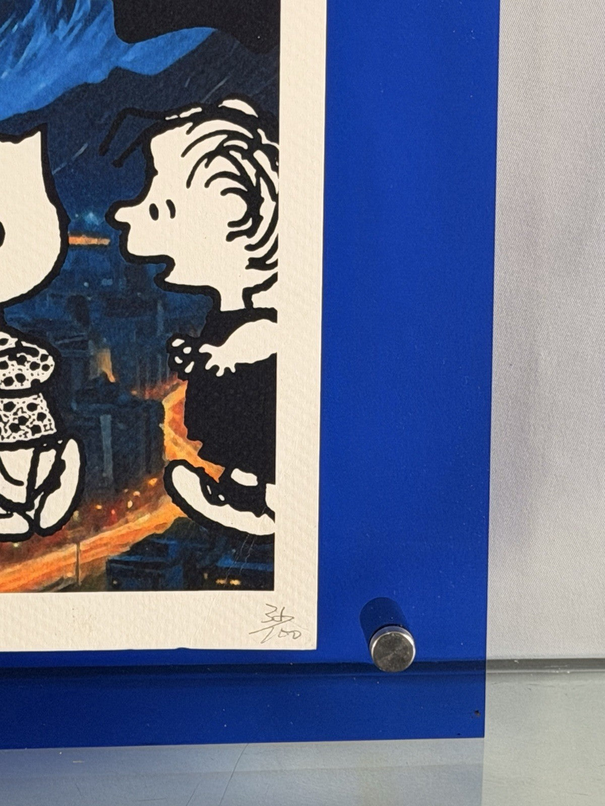 Death NYC Snoopy Umbrella Tokyo Tower Van Gogh Starry Night Signed Print 2024