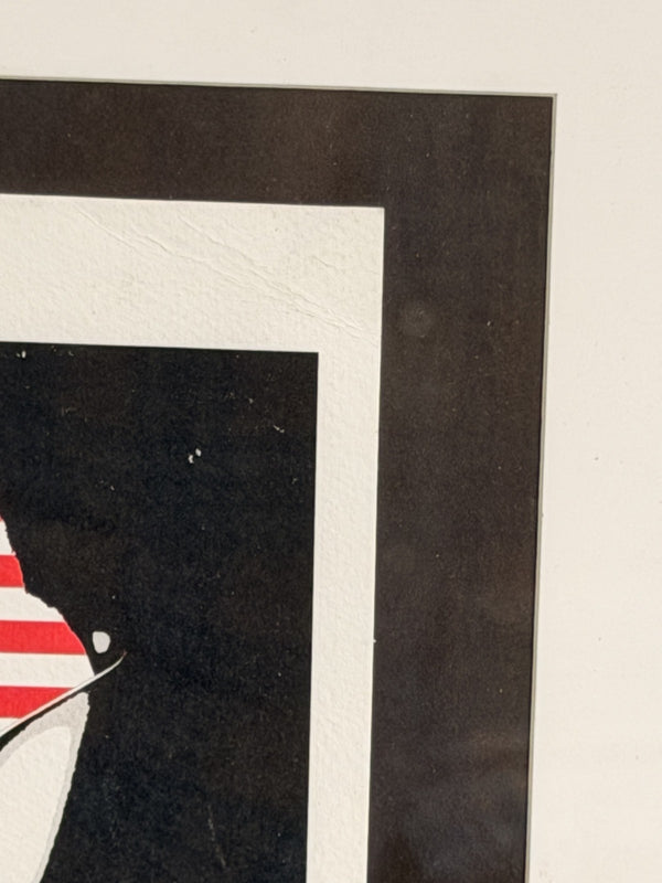 DEATH NYC USA Poison Apple Two 2012 Signed Print 46/100 Framed