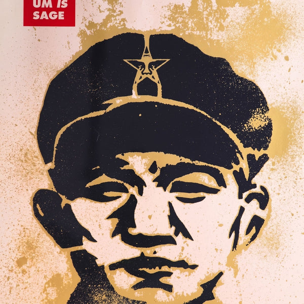 Shepard Fairey OBEY Medium Is The Message Screen Print S/N #159/200 2001