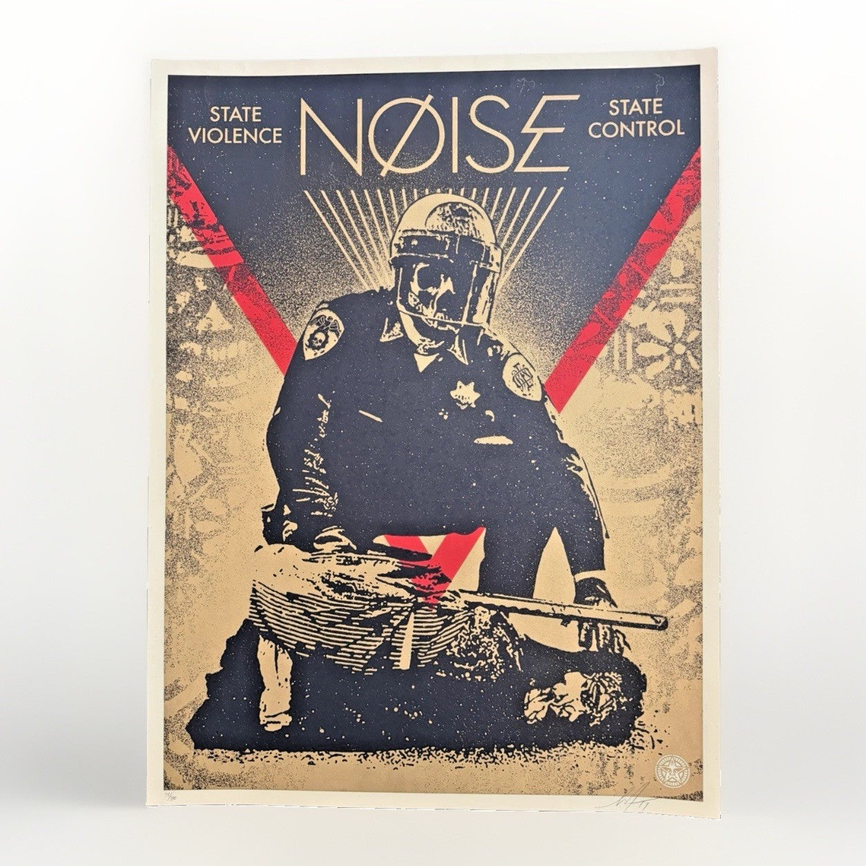 OBEY GIANT - STATE VIOLENCE STATE CONTROL (78/400)