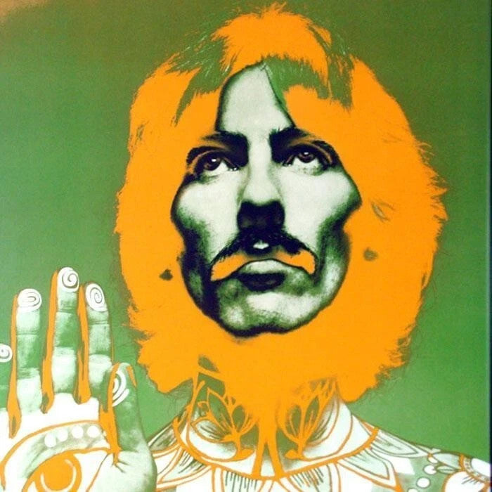 Original Beatles George Harrison Portrait by Richard Avedon, On Linen