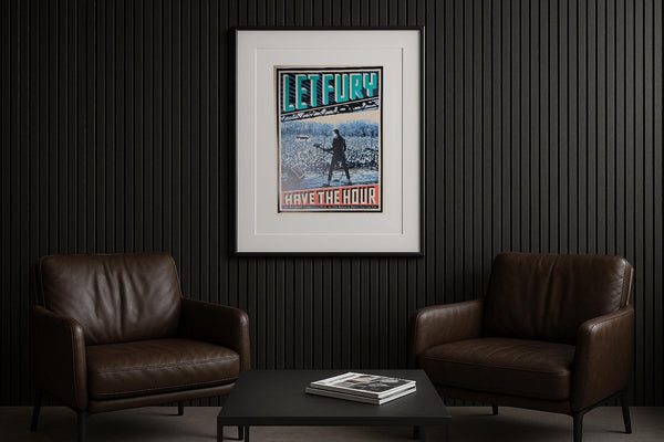 Shepard Fairey Let Fury Have the Hour Signed Print 2010 Joe Strummer OBEY Art