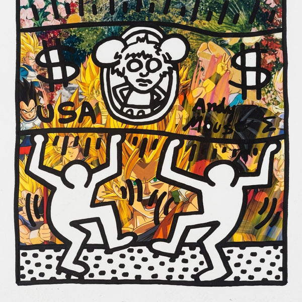Death NYC — Haring Andy Mouse x Dragon Ball Z Signed X/100
