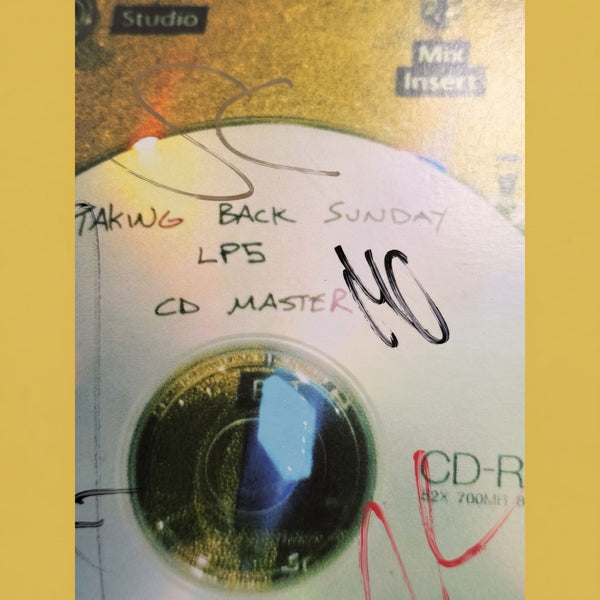 Taking Back Sunday Signed 10-Piece Art Set with JSA LOA - Full Band Collectible
