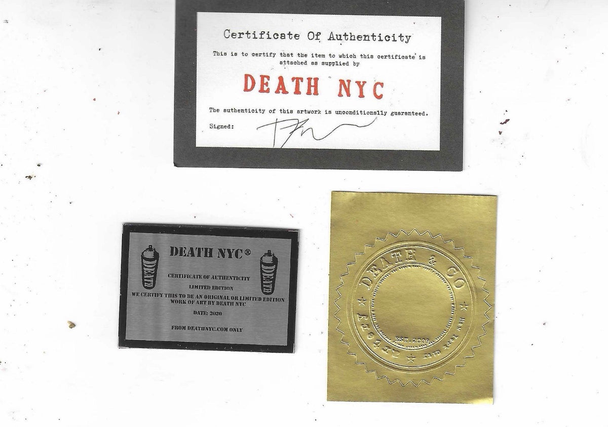 Alice in Wonderland DNYC –$1 Dollar Bills Signed & Numbered RARE!
