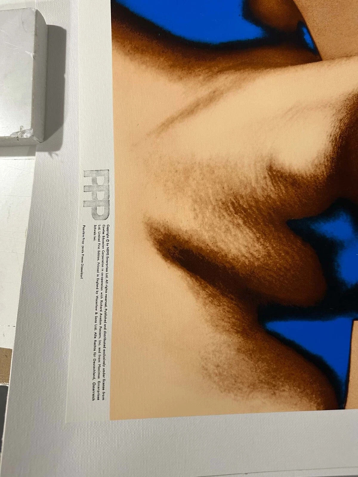 Richard Avedon Ringo Starr Beatles 1967 Stern Poster Linen Backed Original