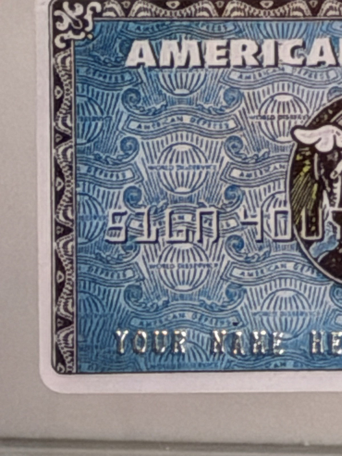 D*FACE x BANKSY American Depress 2015 Dismaland Custom Framed Credit Card Art