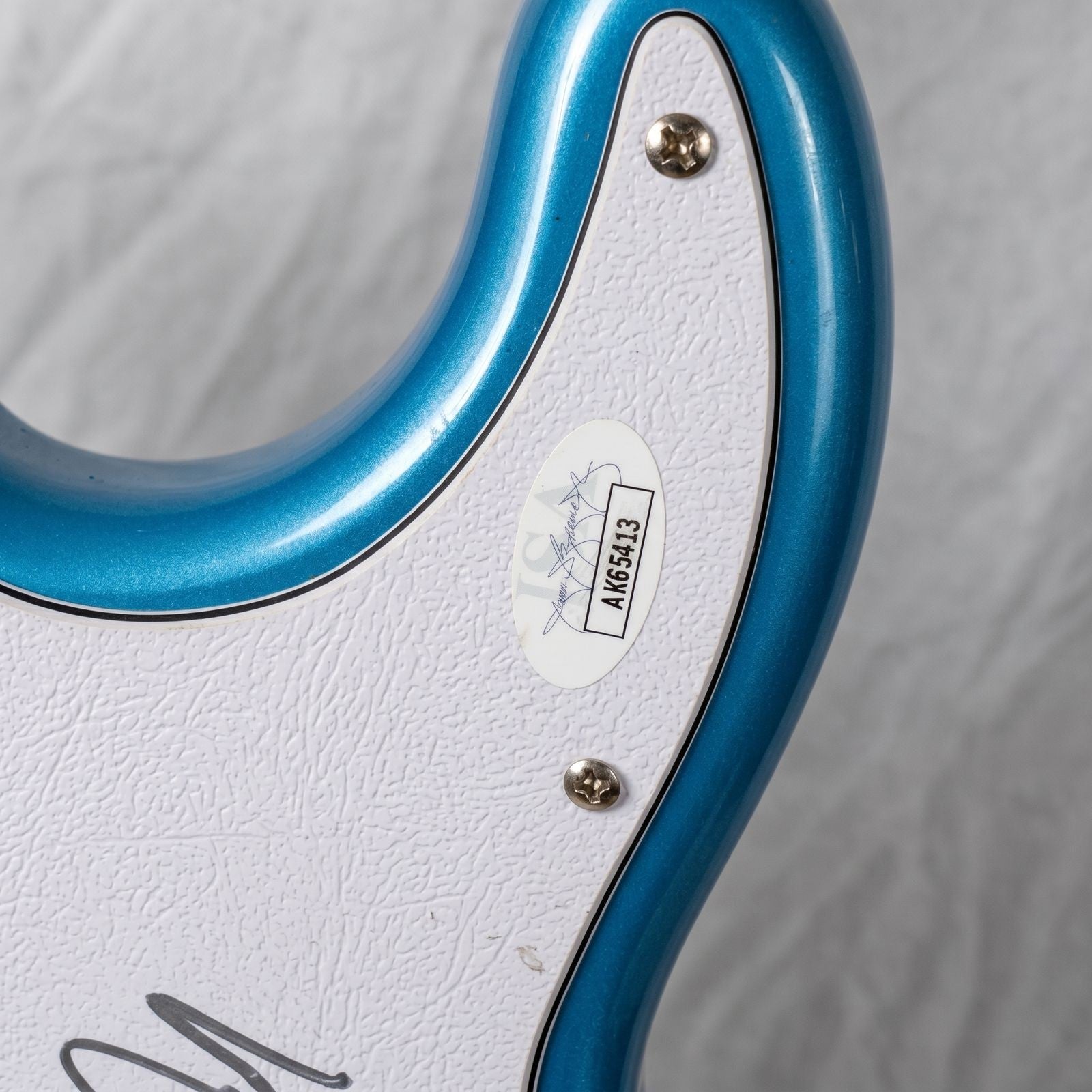 Jack Johnson — Surf Blue Stratocaster Guitar with
