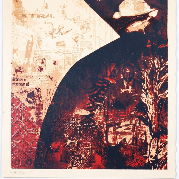 Shepard Fairey Ali Canvas Print 2010 Obey Giant Signed Print - Gauntlet Gallery