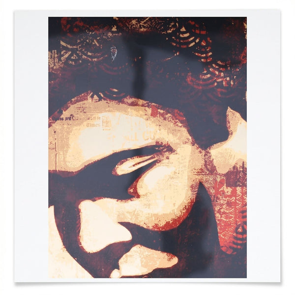 Shepard Fairey Ali Canvas Print 2010 Obey Giant Signed Print - Gauntlet Gallery