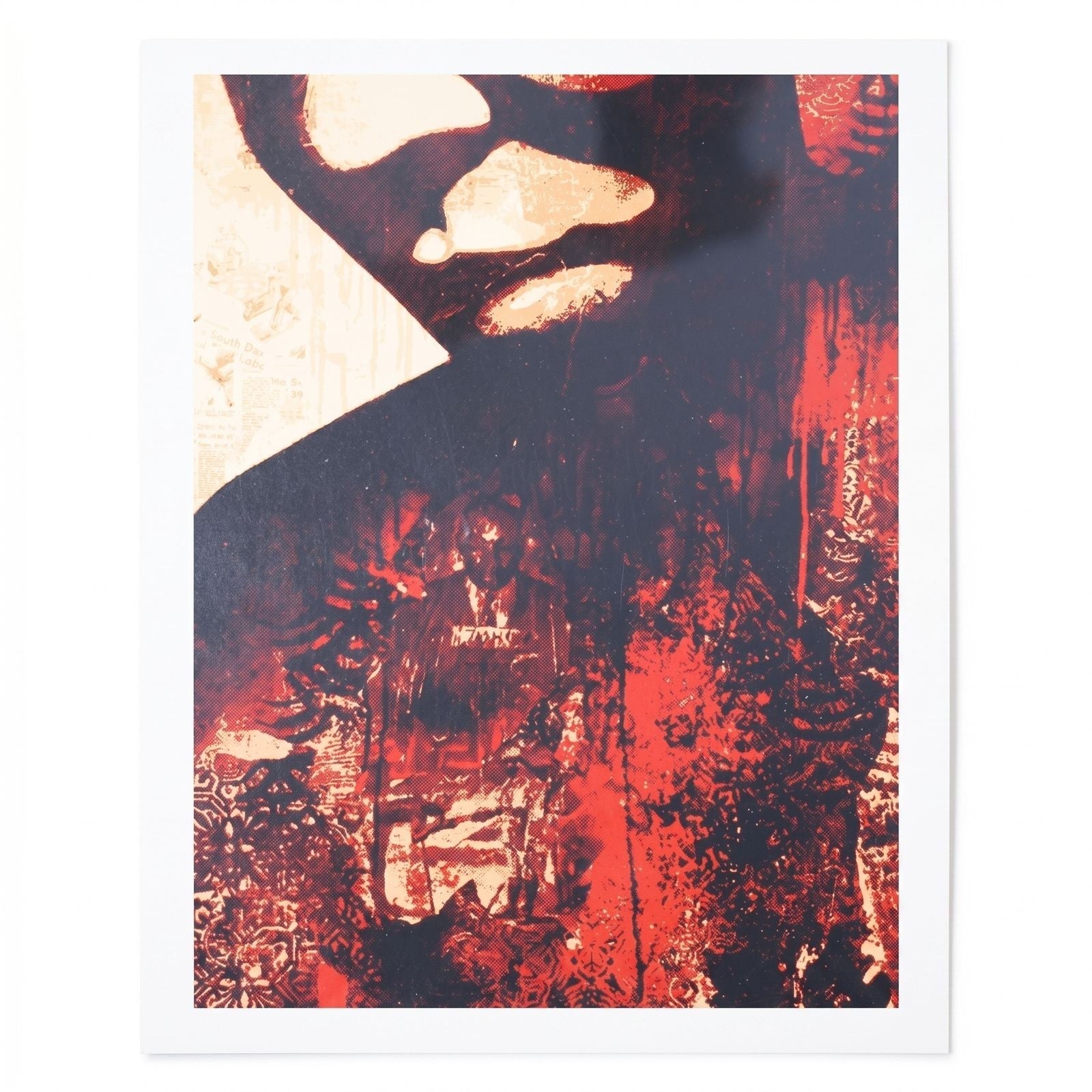 Shepard Fairey Ali Canvas Print 2010 Obey Giant Signed Print - Gauntlet Gallery