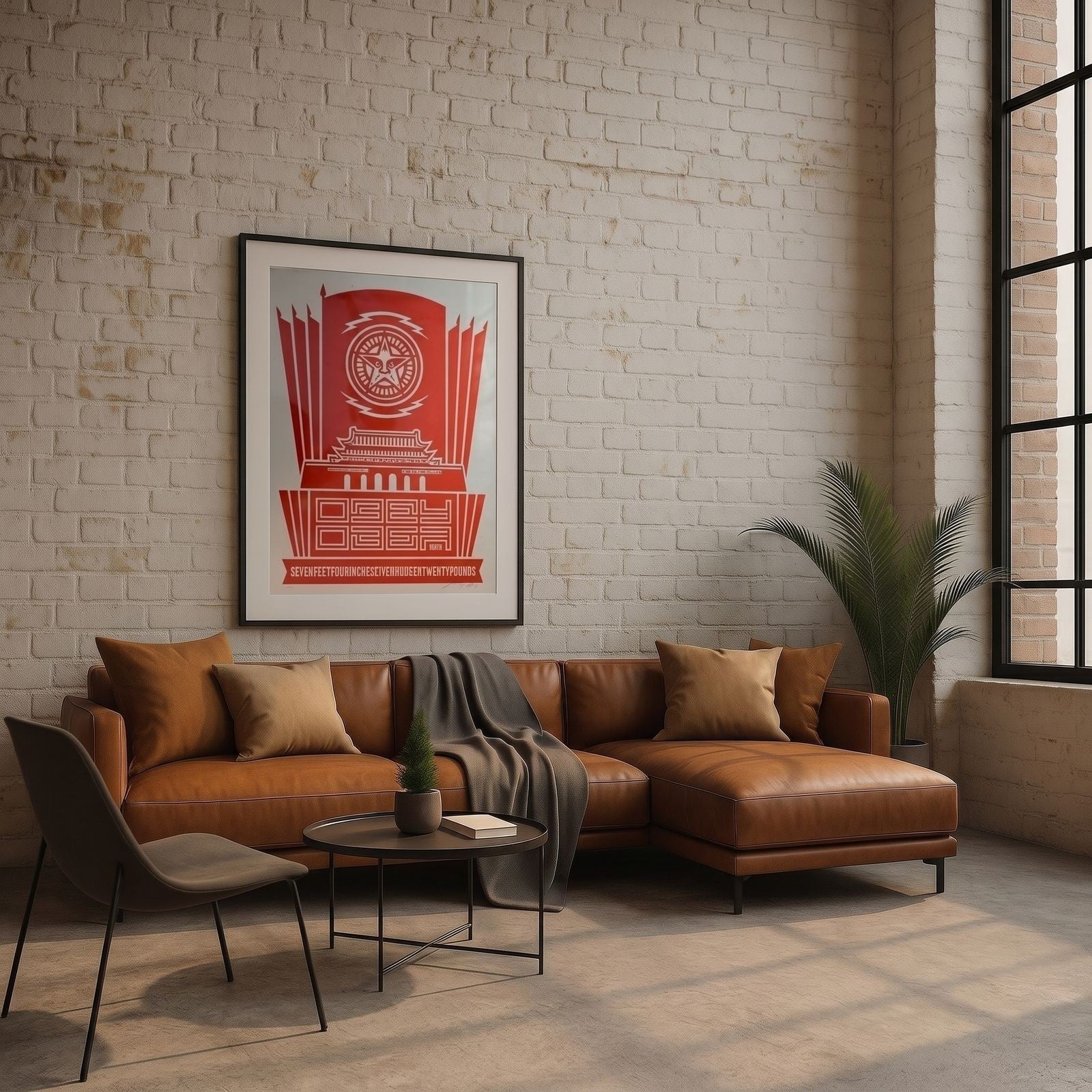 Shepard Fairey Chinese Banner Letterpress 2014 Obey Giant Signed Print - Gauntlet Gallery