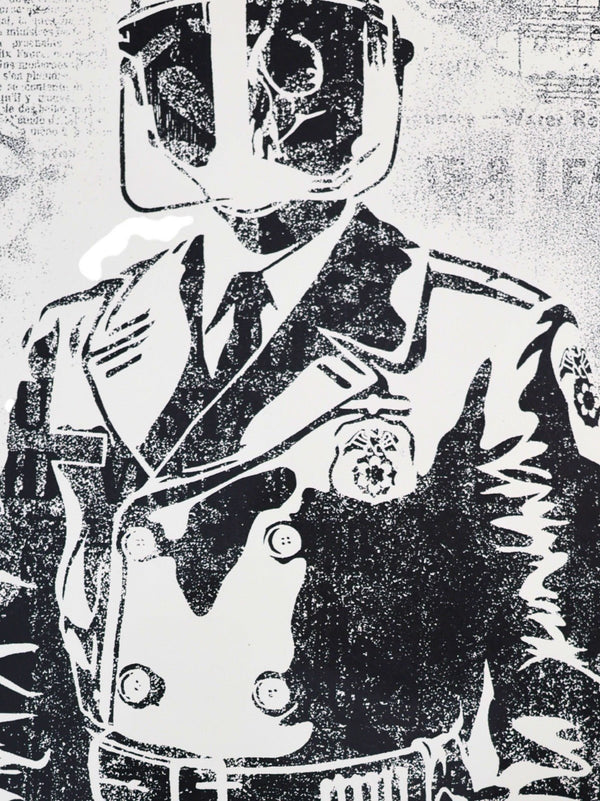 Shepard Fairey "DEMAGOGUE" 2016 Signed Limited Edition Screen Print 18x24 - Gauntlet Gallery