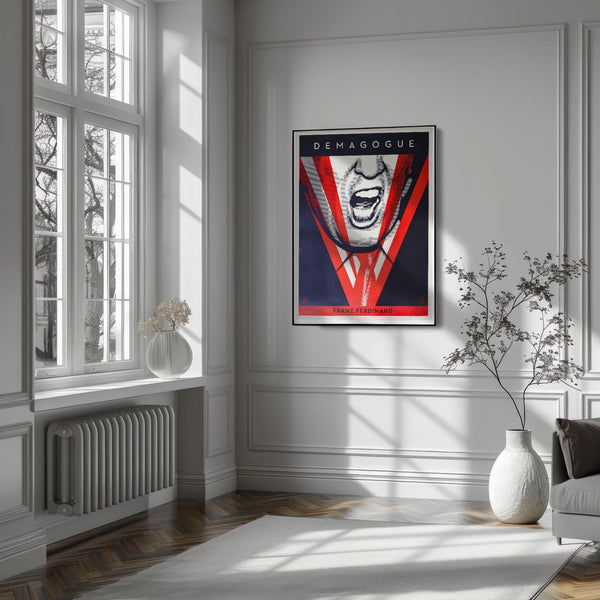Shepard Fairey "DEMAGOGUE" 2016 Signed Limited Edition Screen Print 18x24 - Gauntlet Gallery
