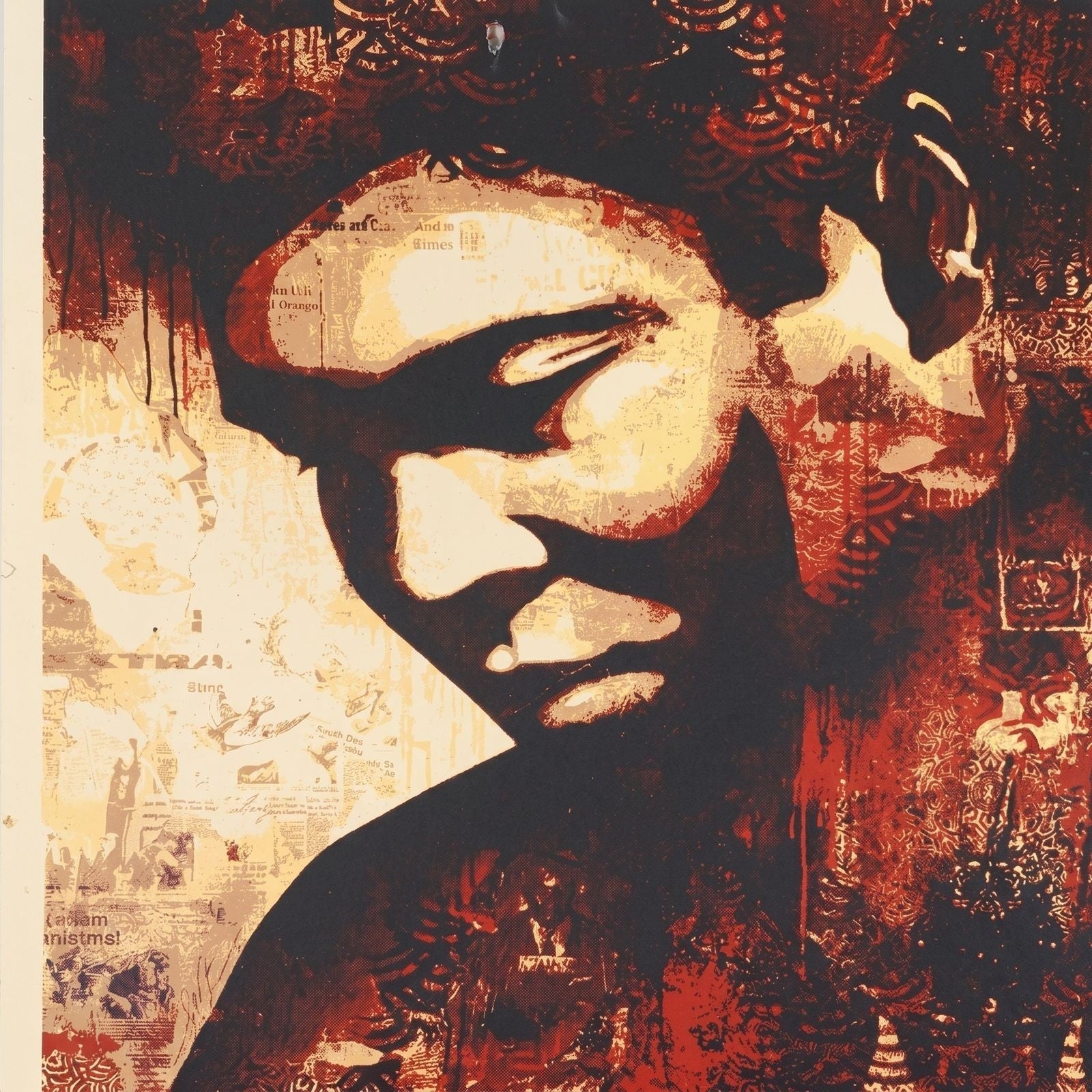 Shepard Fairey God Save the Queen Print 2012 Signed Edition 296/450 Obey Giant - Gauntlet Gallery