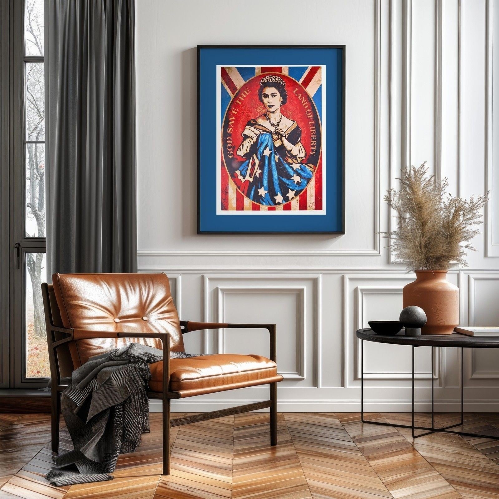 Shepard Fairey God Save the Queen Print 2012 Signed Edition 296/450 Obey Giant - Gauntlet Gallery
