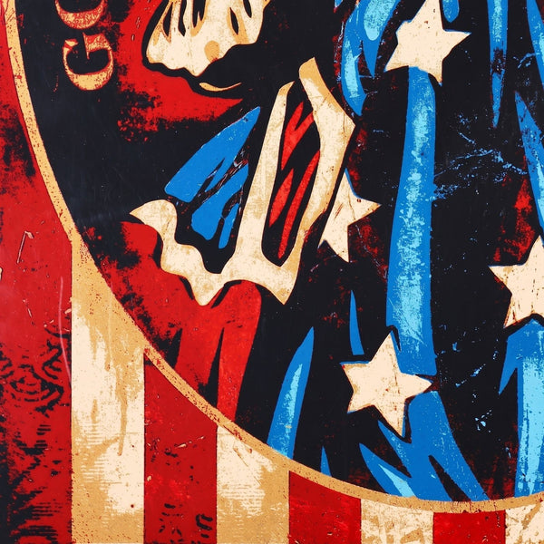 Shepard Fairey God Save the Queen Print 2012 Signed Edition 296/450 Obey Giant - Gauntlet Gallery