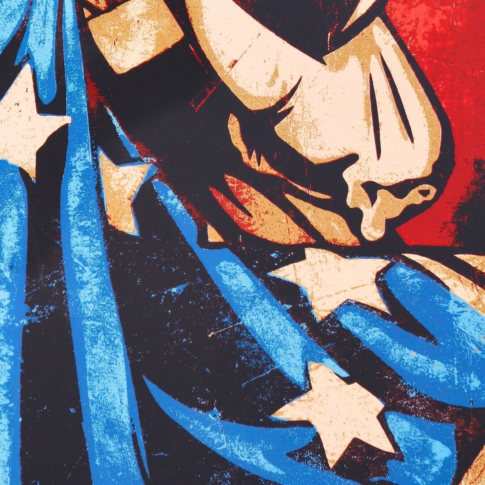 Shepard Fairey God Save the Queen Print 2012 Signed Edition 296/450 Obey Giant - Gauntlet Gallery