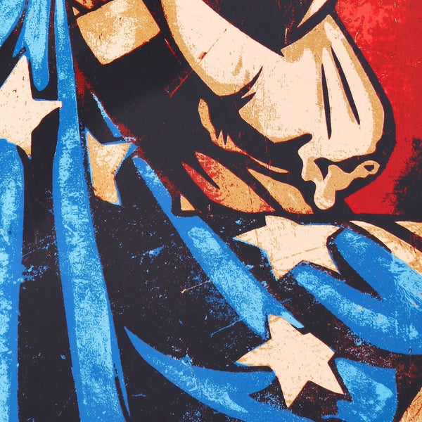 Shepard Fairey God Save the Queen Print 2012 Signed Edition 296/450 Obey Giant - Gauntlet Gallery