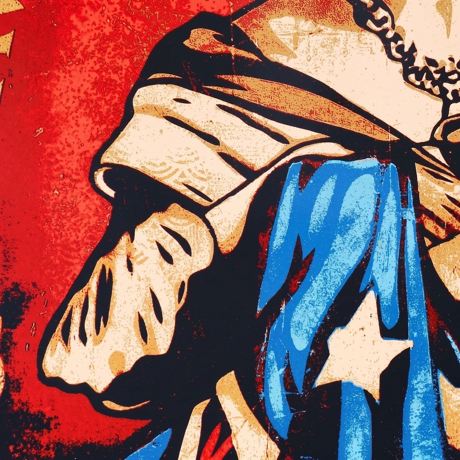 Shepard Fairey God Save the Queen Print 2012 Signed Edition 296/450 Obey Giant - Gauntlet Gallery