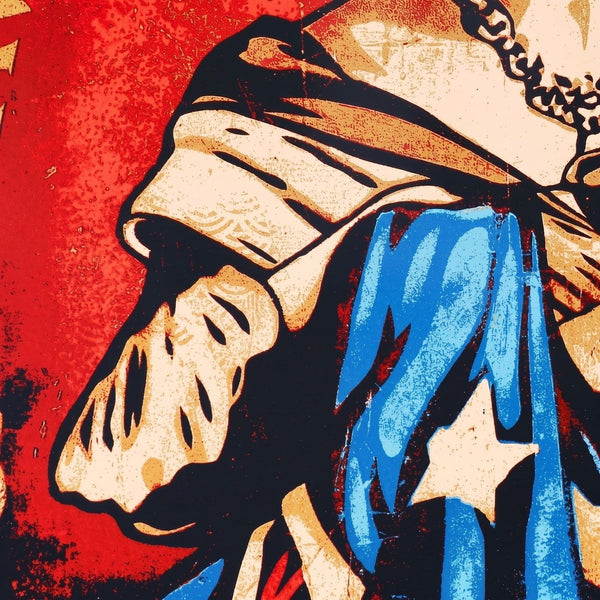 Shepard Fairey God Save the Queen Print 2012 Signed Edition 296/450 Obey Giant - Gauntlet Gallery
