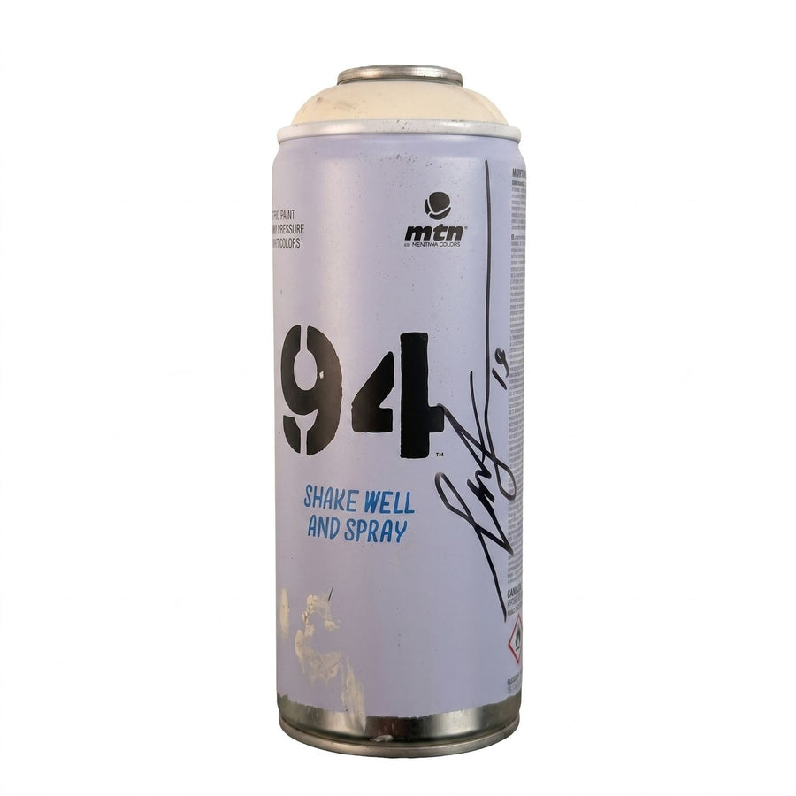 Shepard Fairey Hand - Signed MTN 94 Spray Can 2019 RARE Artist - Used Unique Item - Gauntlet Gallery