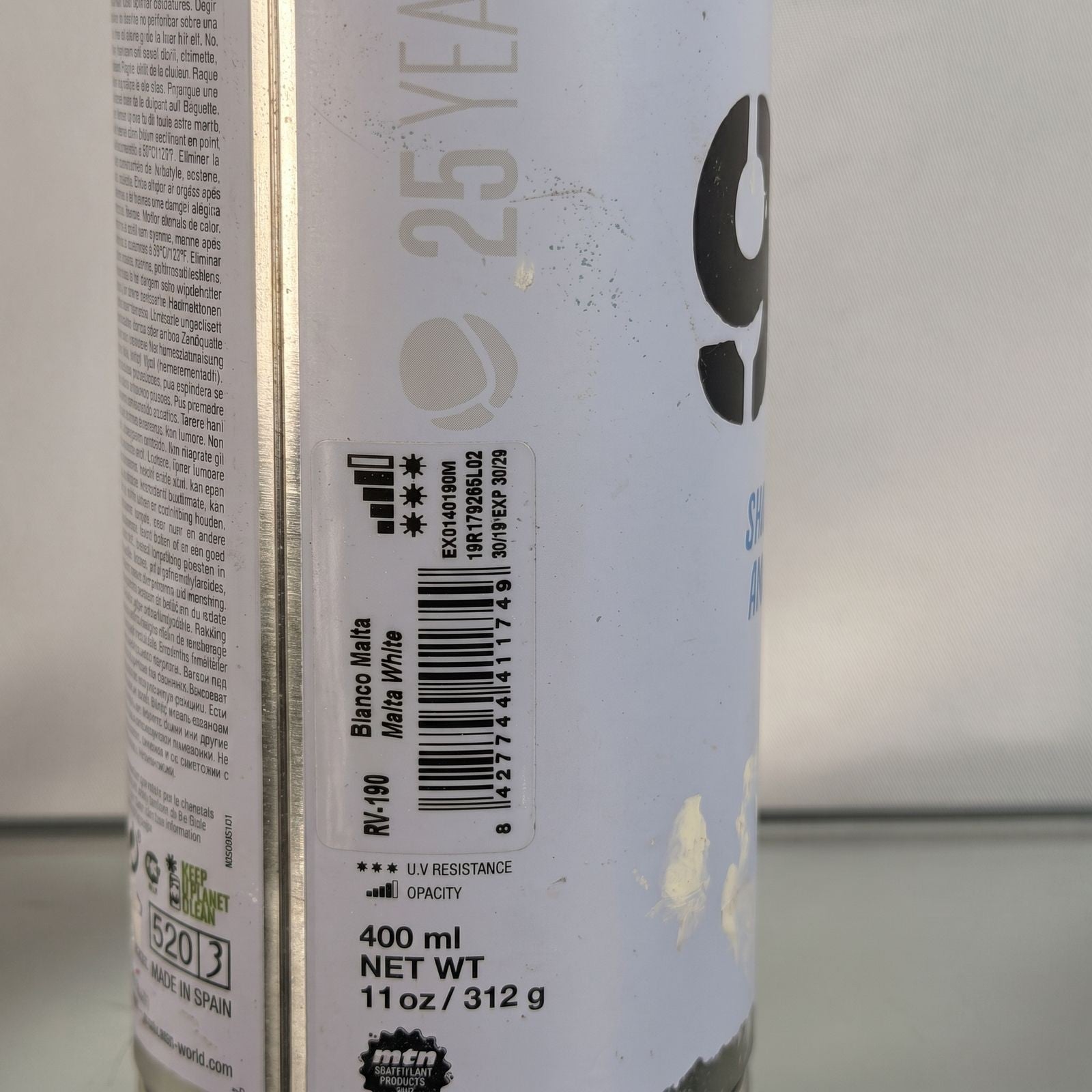 Shepard Fairey Hand - Signed MTN 94 Spray Can 2019 RARE Artist - Used Unique Item - Gauntlet Gallery