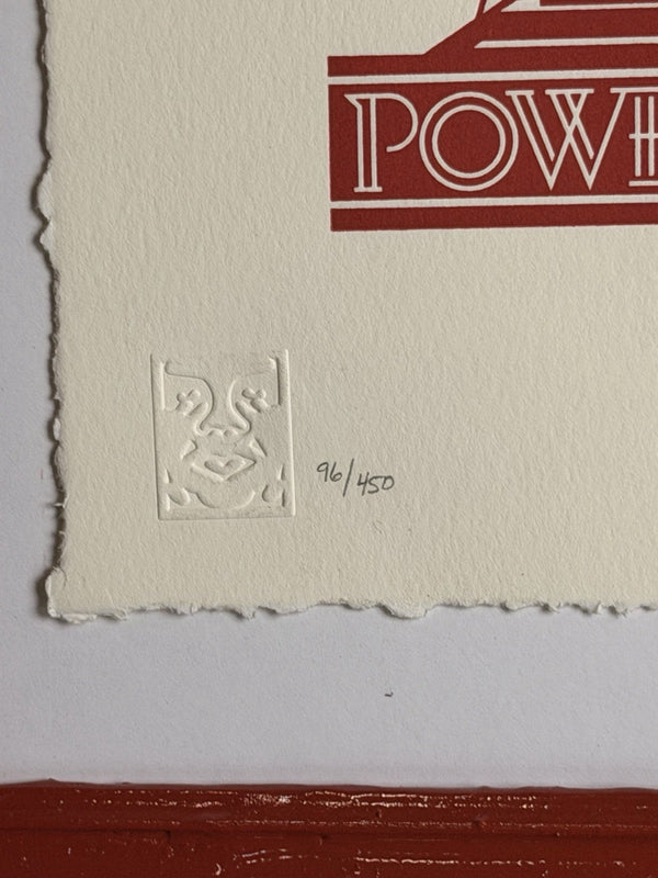 Shepard Fairey John Lennon NYC Peace Statue Liberty Signed OBEY Print 240/300 - Gauntlet Gallery
