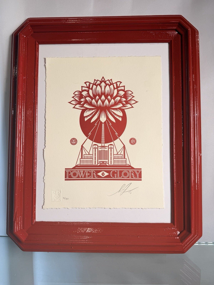 Shepard Fairey John Lennon NYC Peace Statue Liberty Signed OBEY Print 240/300 - Gauntlet Gallery
