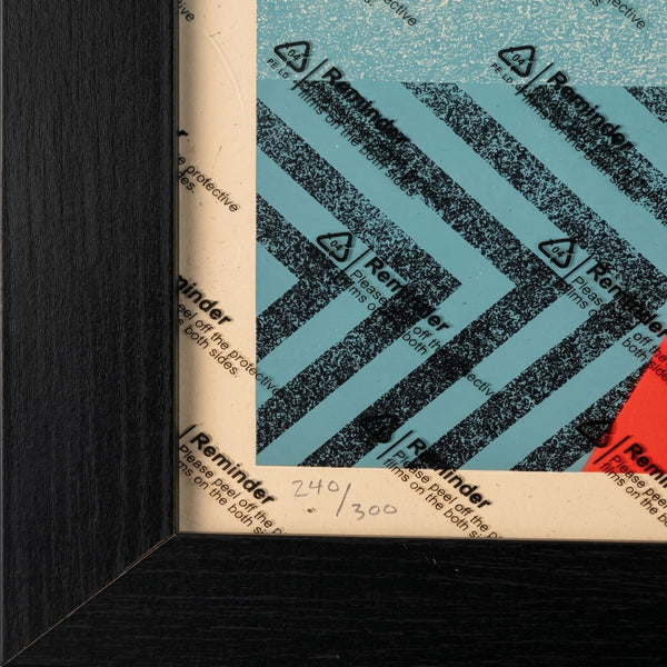 Shepard Fairey Lennon Peace Liberty Blue Signed Bob Gruen 240/300 OBEY 2023 - Gauntlet Gallery