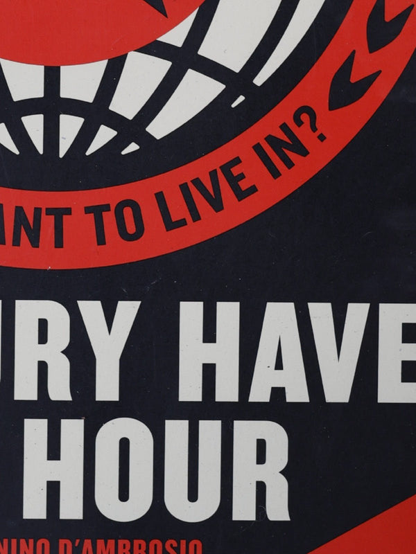 Shepard Fairey Let Fury Have the Hour Signed Limited Edition Film Poster 2013 - Gauntlet Gallery