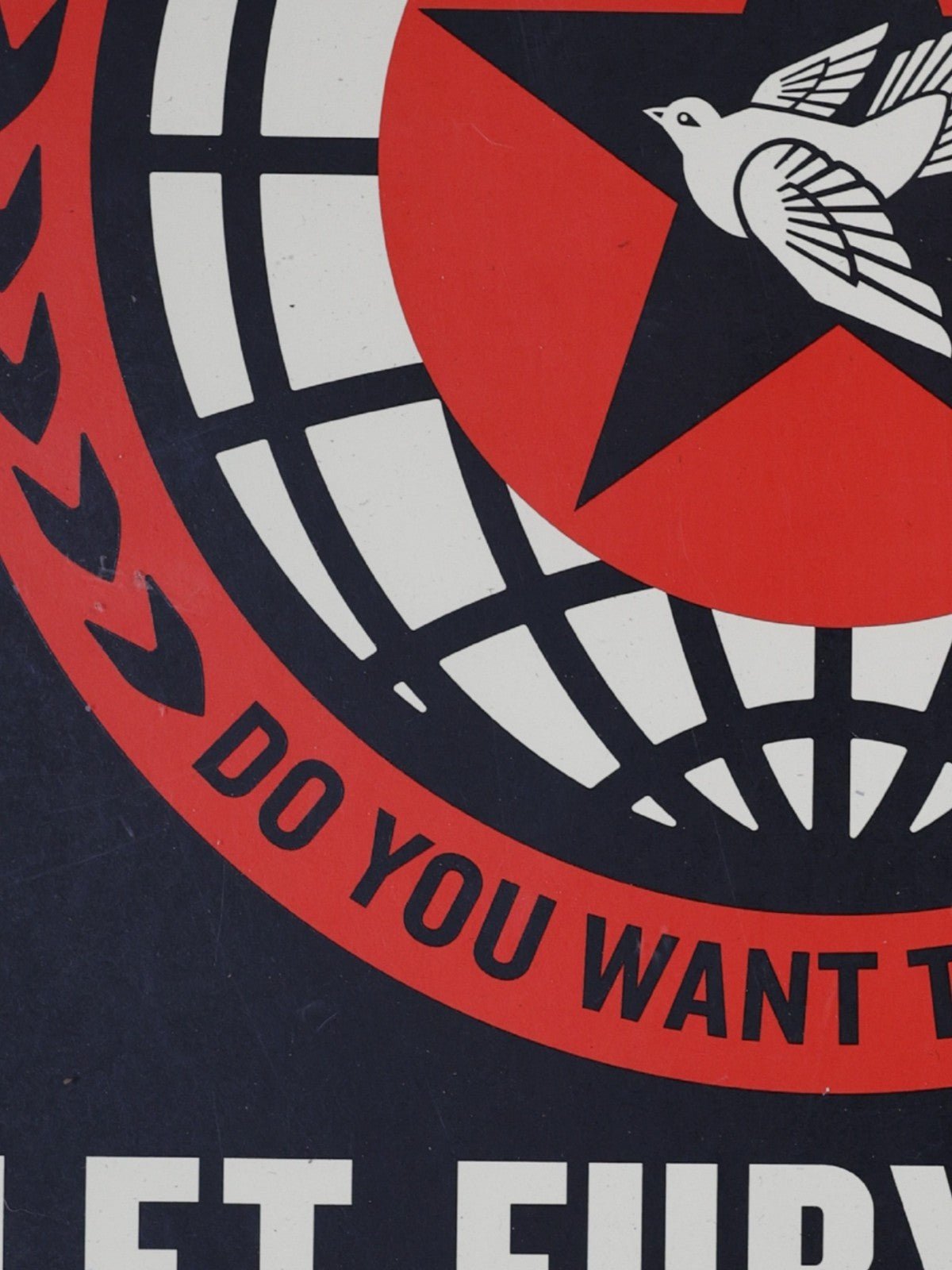 Shepard Fairey Let Fury Have the Hour Signed Limited Edition Film Poster 2013 - Gauntlet Gallery