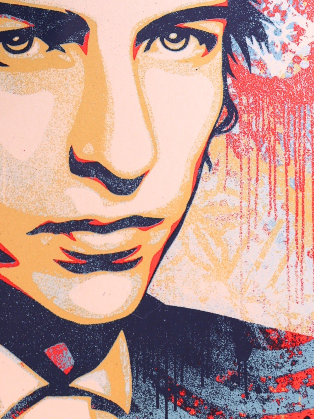 Shepard Fairey OBEY Bob Dylan 2015 Signed /450 Offset Lithograph - Gauntlet Gallery