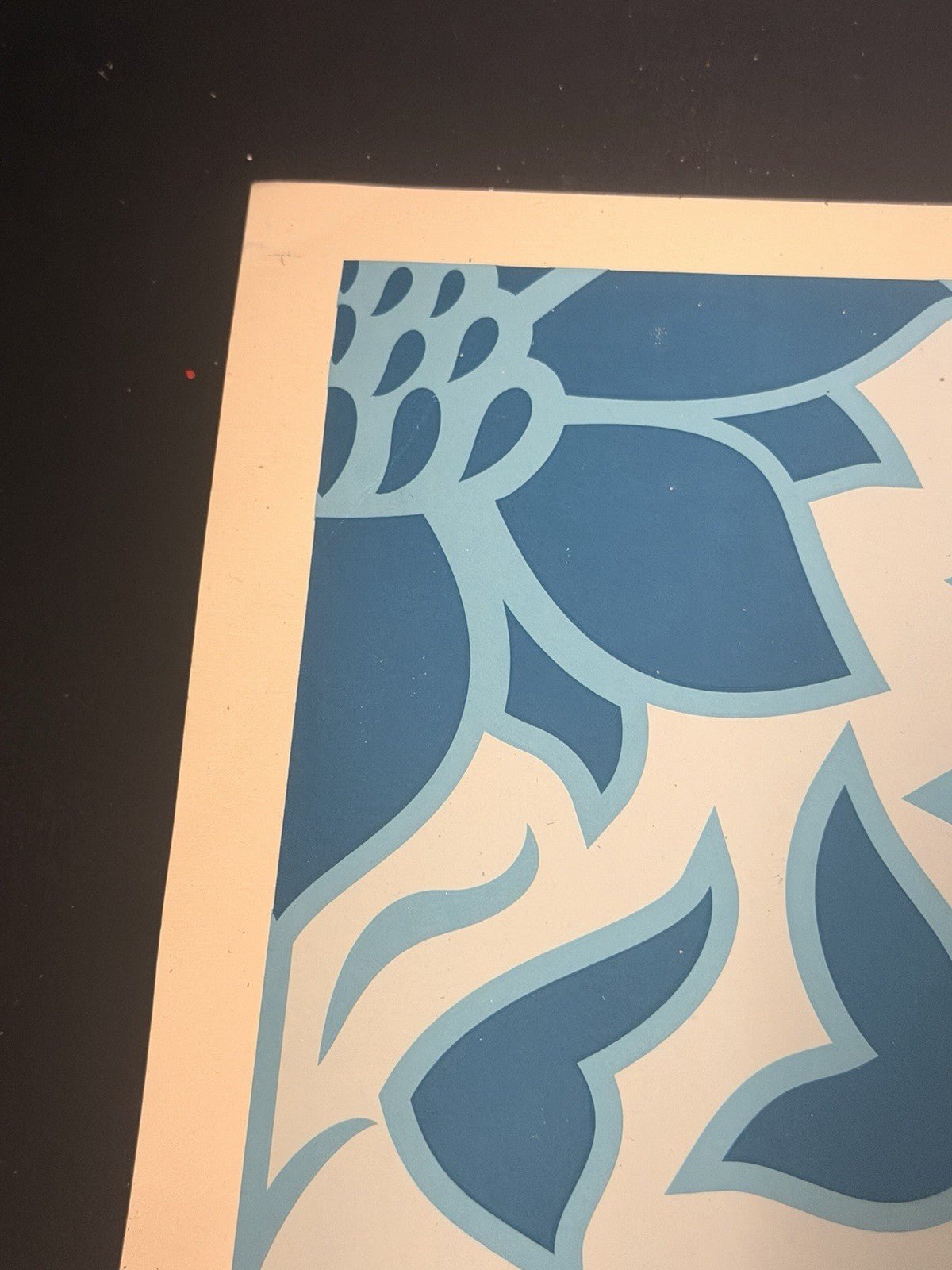 Shepard Fairey — OBEY Deco Floral Pattern (Blue) Signed Edition of 275 - Gauntlet Gallery