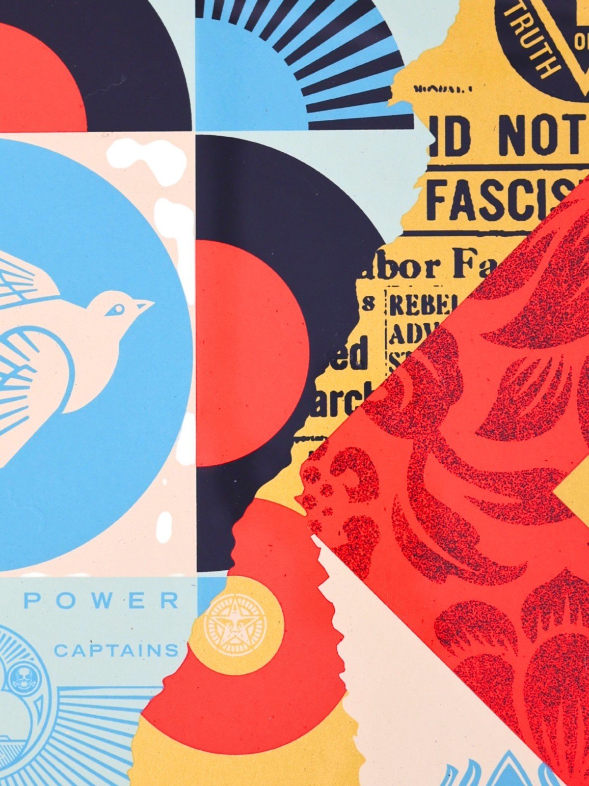 Shepard Fairey OBEY Factory Stacks Endless Power Screen Print S/N /350 2022 - Gauntlet Gallery