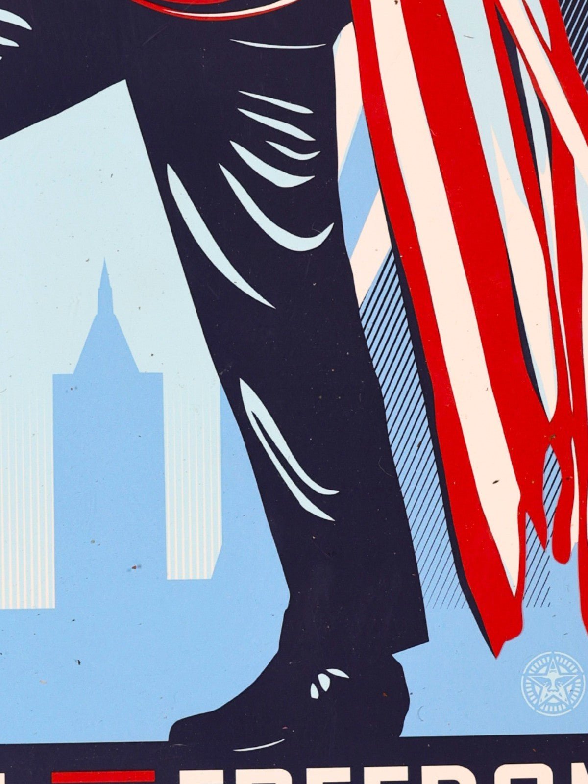 Shepard Fairey — OBEY Farewell to Freedom Stephen Colbert 2014 /500 - Gauntlet Gallery