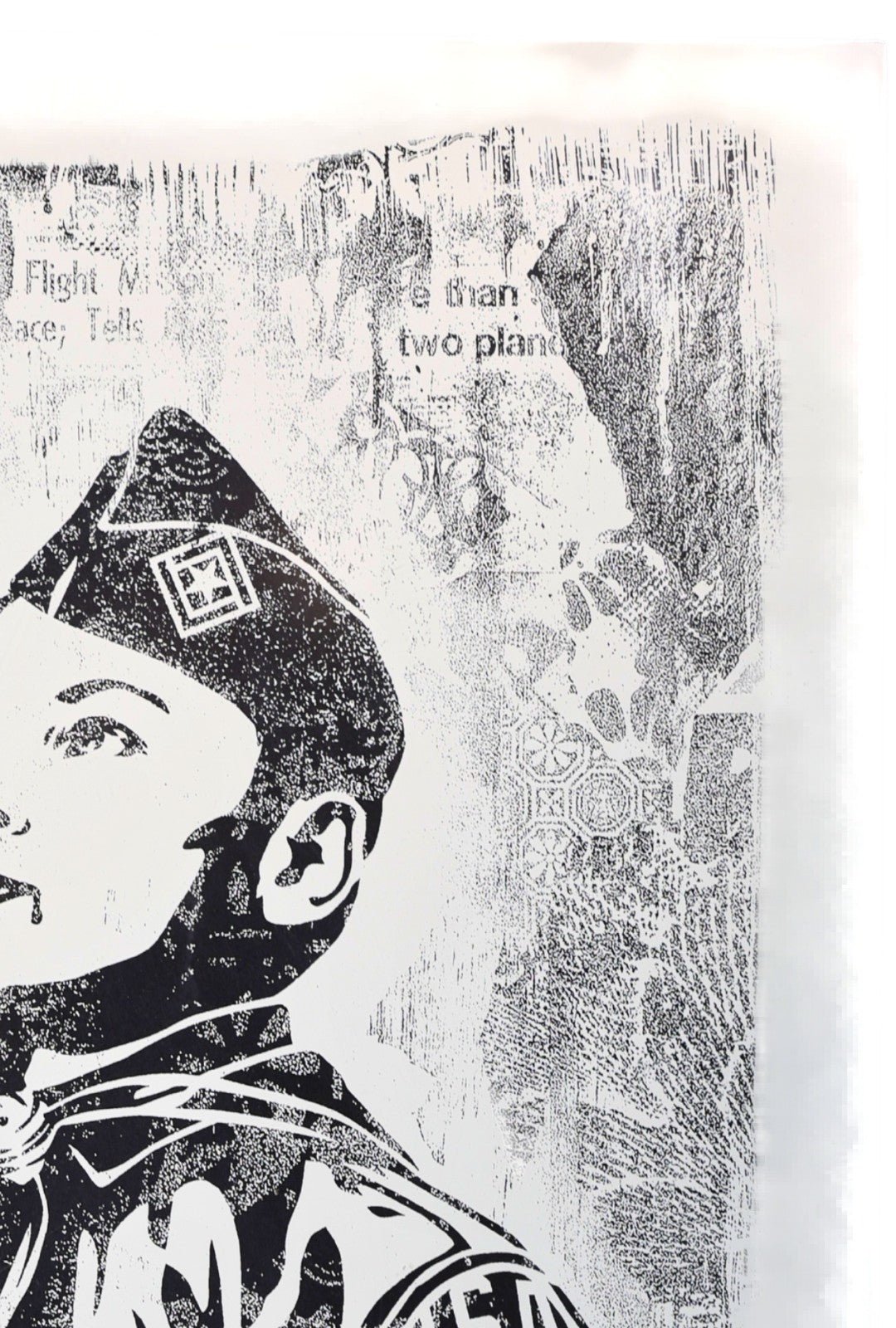 Shepard Fairey OBEY Freedom of Choice 2017 Signed /400 Damaged Stencil - Gauntlet Gallery