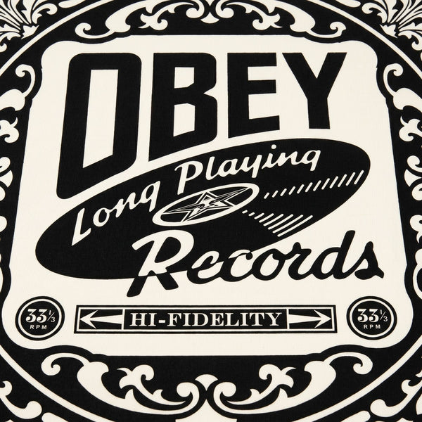 Shepard Fairey OBEY Long Playing Records Artist Proof AP Signed Screen Print - Gauntlet Gallery