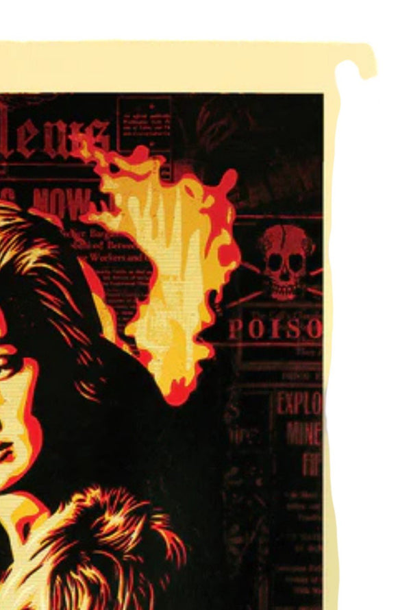 Shepard Fairey OBEY Two Americas 2016 Serigraph Signed Numbered Ed/100 30x40 - Gauntlet Gallery