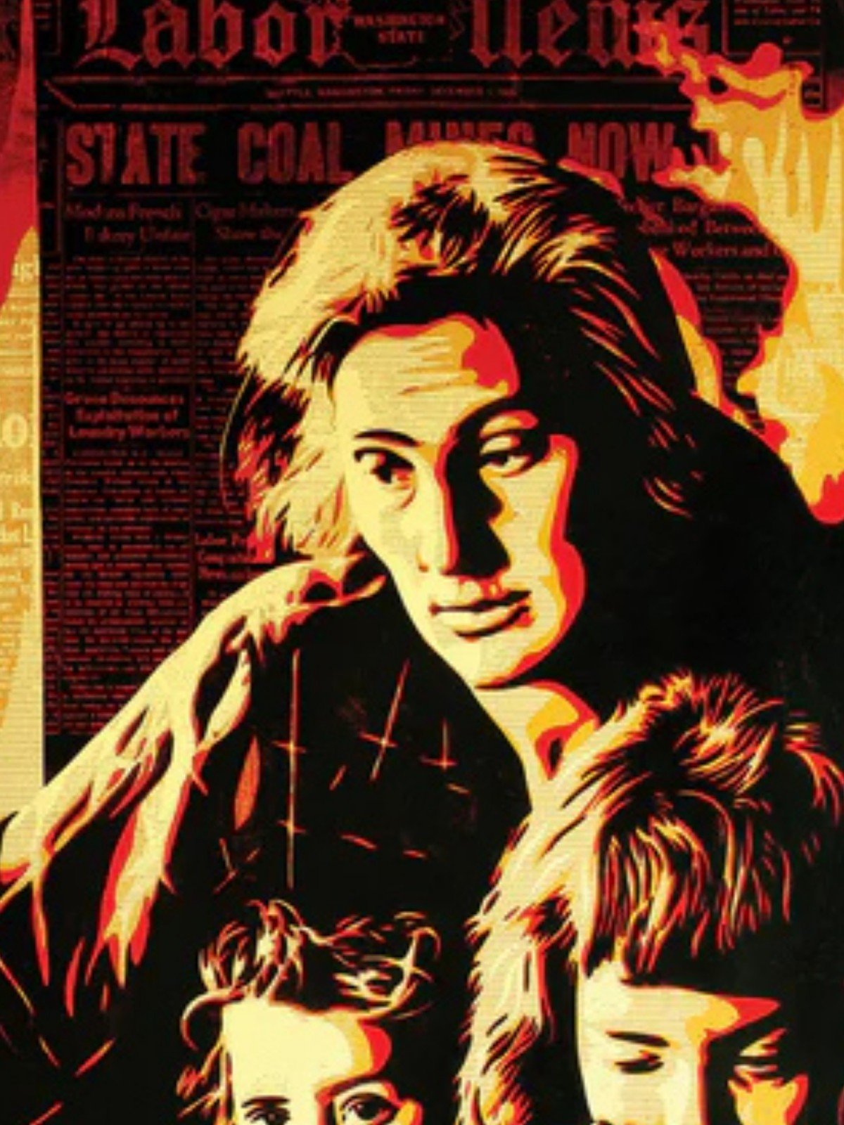 Shepard Fairey OBEY Two Americas 2016 Serigraph Signed Numbered Ed/100 30x40 - Gauntlet Gallery